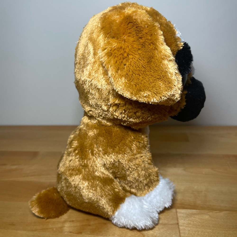 NWT Ty Beanie Boos Buddy BRUTUS Boxer Dog Medium-9 Inch - Picture 2 of 11